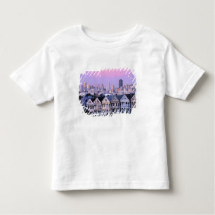 San Francisco, California. View of Victorian Toddler T-Shirt
