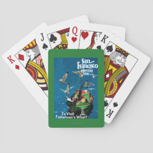 San Francisco, CaliforniaFisherman's Wharf Playing Cards