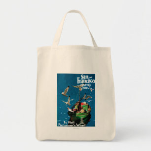 San Francisco, CaliforniaFisherman's Wharf Tote Bag