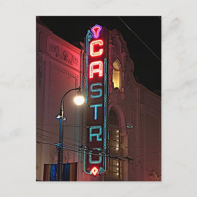San Francisco Castro Sign #3-2 Postcard (Front)