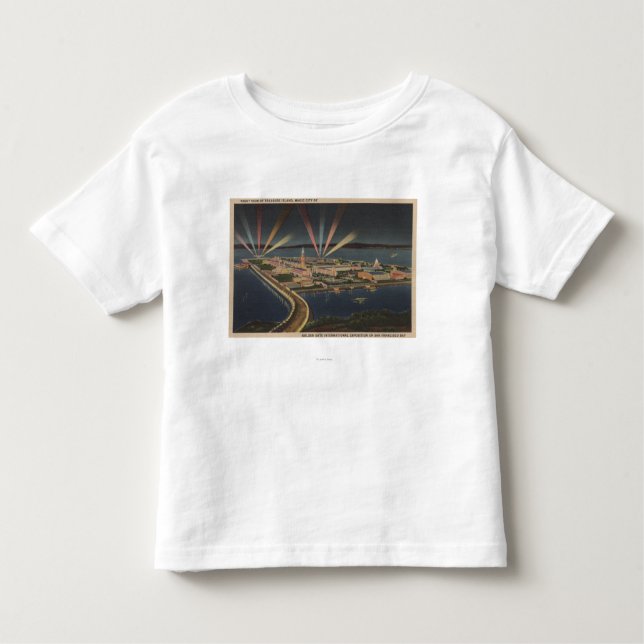 San Francisco, CATreasure Island at Intl Expo Toddler T-Shirt (Front)