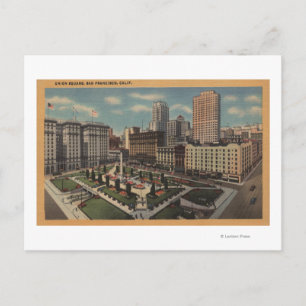 San Francisco, CAUnion Square View Postcard