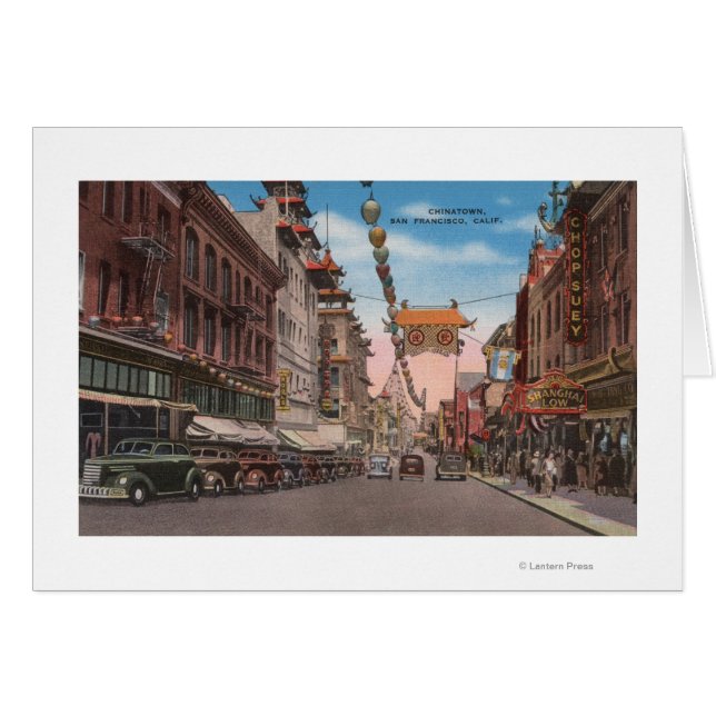 San Francisco, CAView of Chinatown Main Street (Front Horizontal)