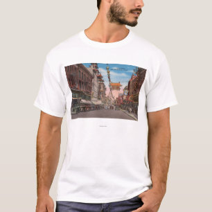 San Francisco, CAView of Chinatown Main Street T-Shirt