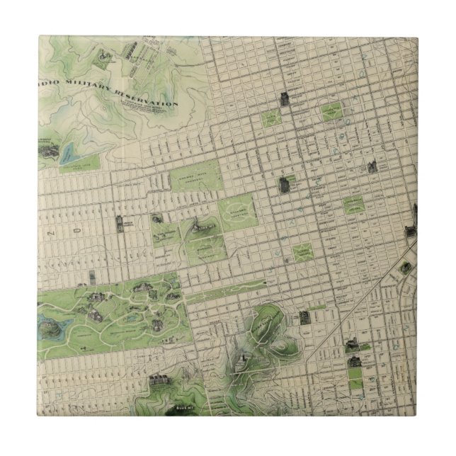 San Francisco Ceramic Tile (Front)