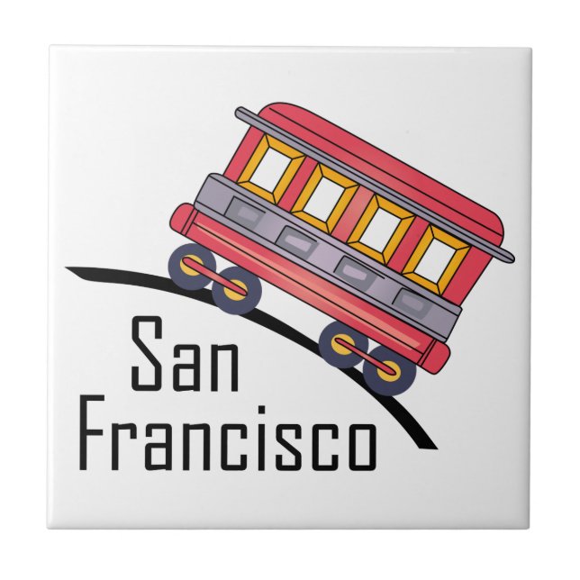 San Francisco Ceramic Tile (Front)