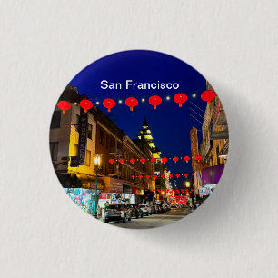 San Francisco Chinatown #11 Button 