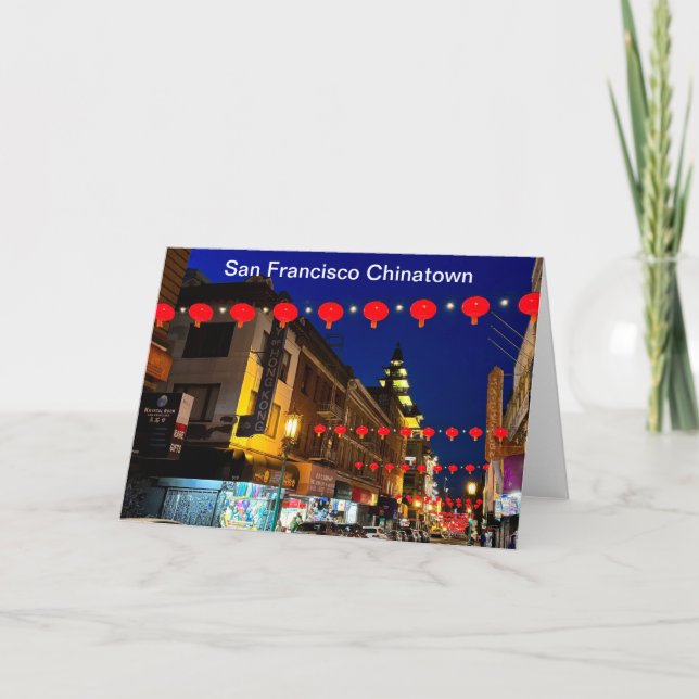 San Francisco Chinatown #11 Card (Front)