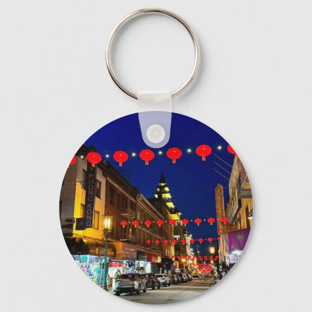 San Francisco Chinatown #11 Keychain  (Front)