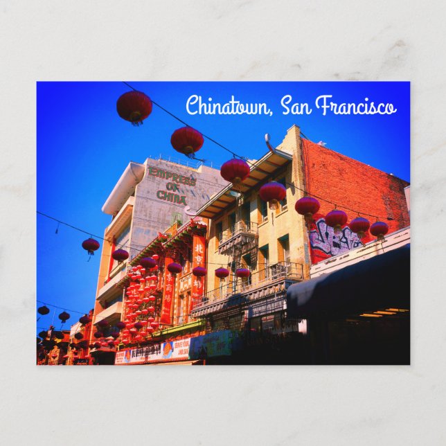 San Francisco Chinatown #4 Postcard (Front)