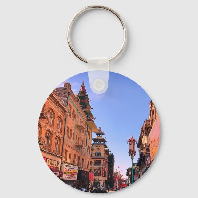 San Francisco Chinatown #7 Keychain (Front)