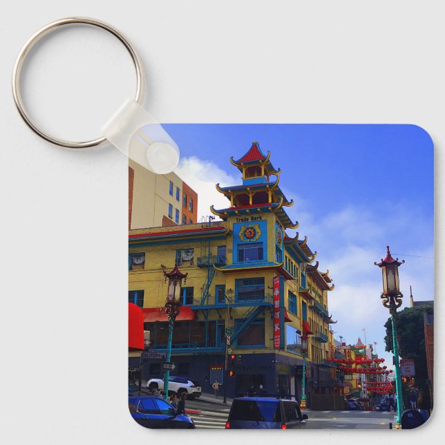 San Francisco Chinatown #8 Keychain (Front)