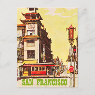 San Francisco, Chinatown,  Postcard