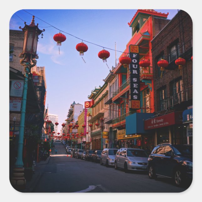 San Francisco Chinatown Stickers (Front)