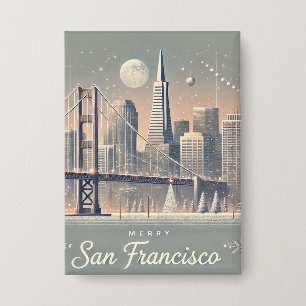 San Francisco Christmas Card Golden Gate Bridge
