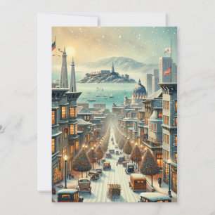 San Francisco Christmas Elegance - Card