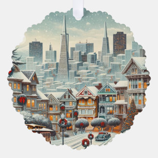 San Francisco Christmas Elegance - SF Card