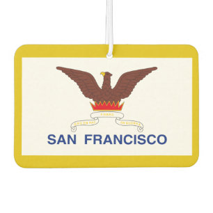 San Francisco city flag Car Air Freshener