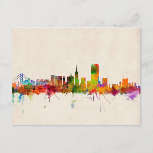 San Francisco City Skyline Postcard
