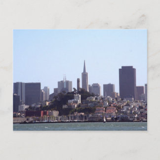 San Francisco City View Postcard
