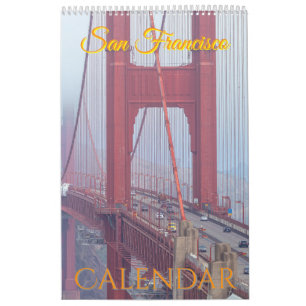 San Francisco Cityscape Calendar