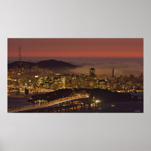 San Francisco Cityscape Poster