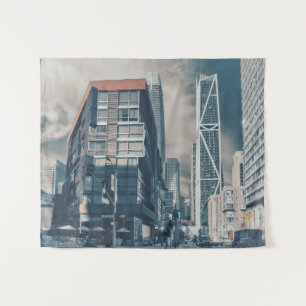 San Francisco Cityscape with Modern Skyline Tapestry