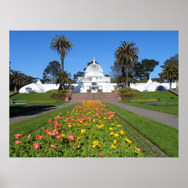 San Francisco Conservatory of Flowers Poster (Front)