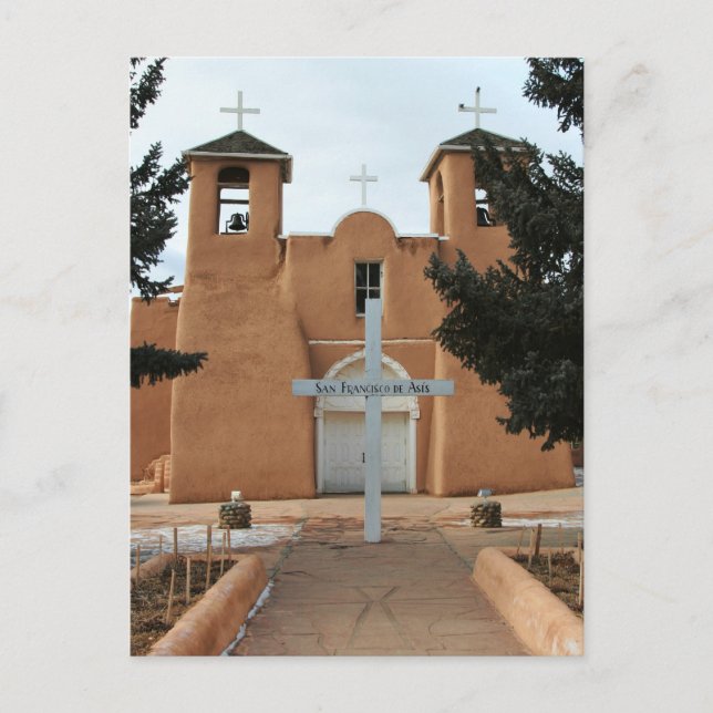 San Francisco de Asis Church Postcard (Front)