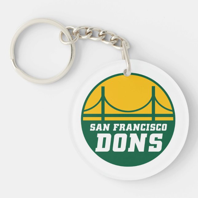 San Francisco Dons Key Ring (Front)