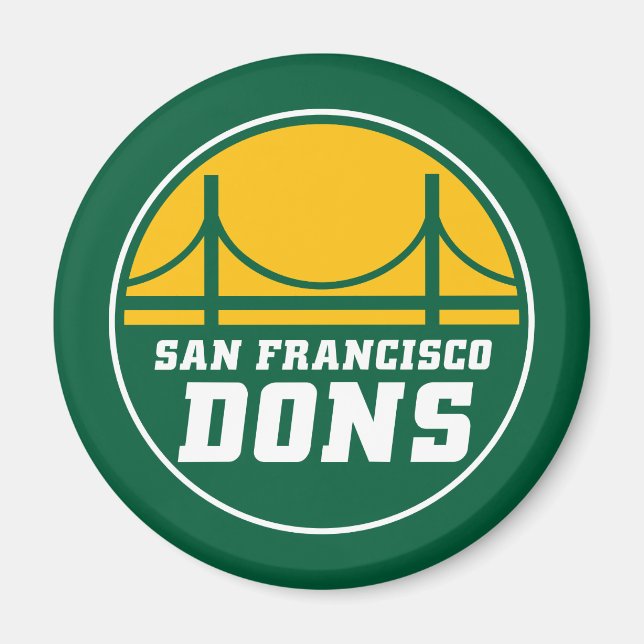 San Francisco Dons Magnet (Front)