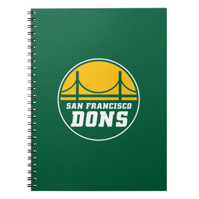 San Francisco Dons Notebook (Front)