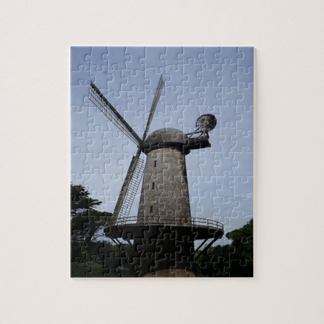 San Francisco Dutch Windmill Jigsaw Puzzle (Vertical)