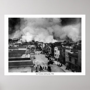 San Francisco Earthquake Poster