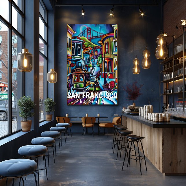 San Francisco: Everything Begins Here. Poster (Creator Uploaded)