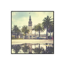 San Francisco Ferry Building with Reflection