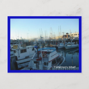 San Francisco Fisherman's wharf Postcard