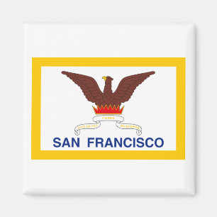 San Francisco Flag Magnet