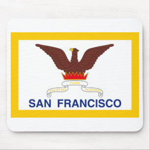 San Francisco Flag Mouse Pad