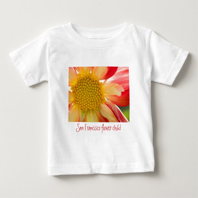 San Francisco flower child Baby T-Shirt (Front)