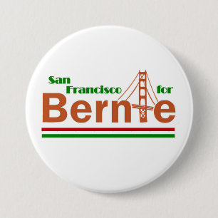 San Francisco for Bernie 7.5 Cm Round Badge