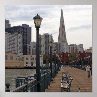 San Francisco  from Pier 39 Poster