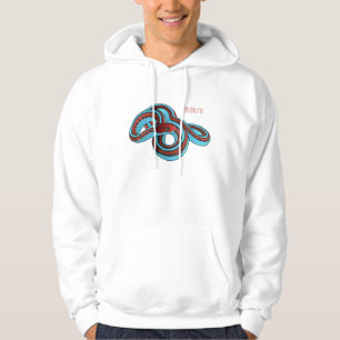 San Francisco garter snake cartoon illustration Hoodie