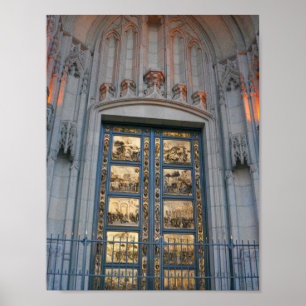 San Francisco Ghiberti Doors Poster