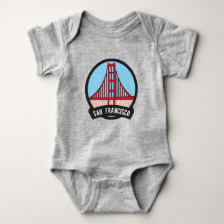 San Francisco - Golden Gate Bridge Baby Bodysuit