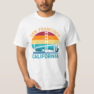 San Francisco Golden Gate Bridge California Gift T-Shirt
