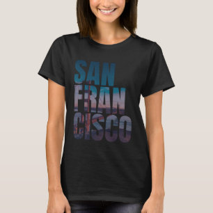 San Francisco Golden Gate Bridge California Landma T-Shirt