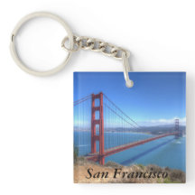 San Francisco Golden Gate Bridge Keychain