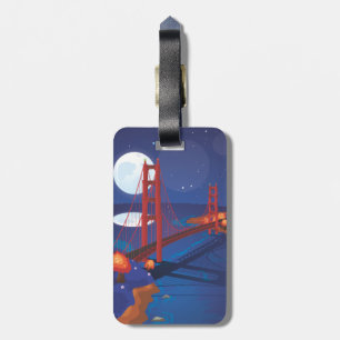 San Francisco Golden Gate Bridge Luggage Tag