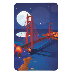 San Francisco Golden Gate Bridge Magnet